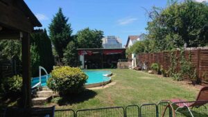 Gartenansicht Pool